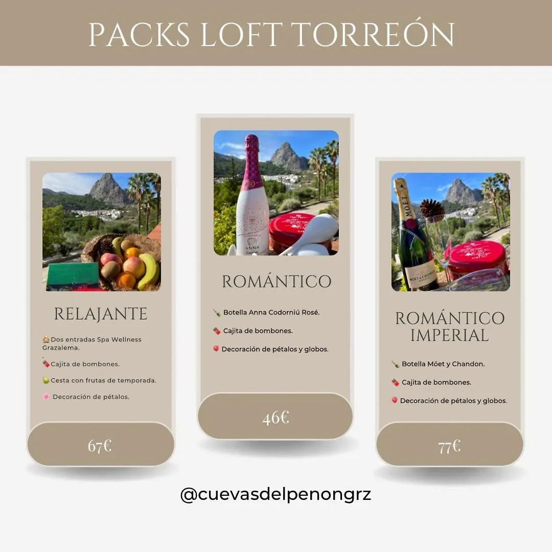 Cuevas Del Penon - Loft Torreon Apartment Grazalema